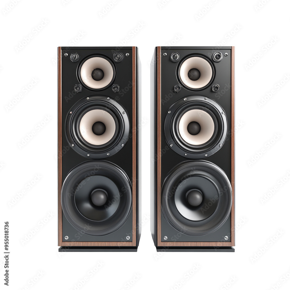 Speaker systems on Transparent background Speaker systems on Transparent background