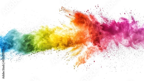 Rainbow Color Explosion