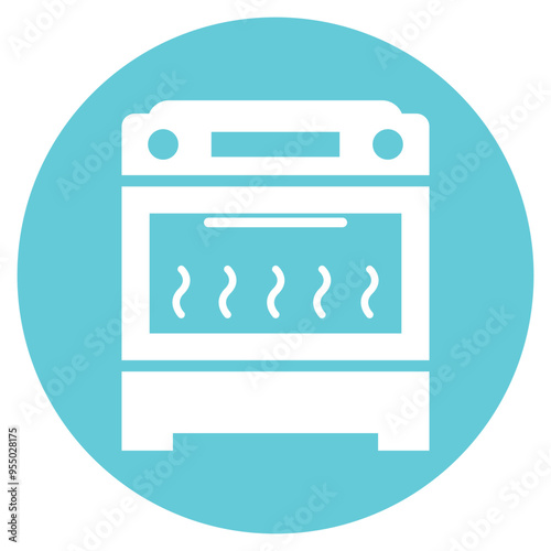 Cooktop, induction, stove icon