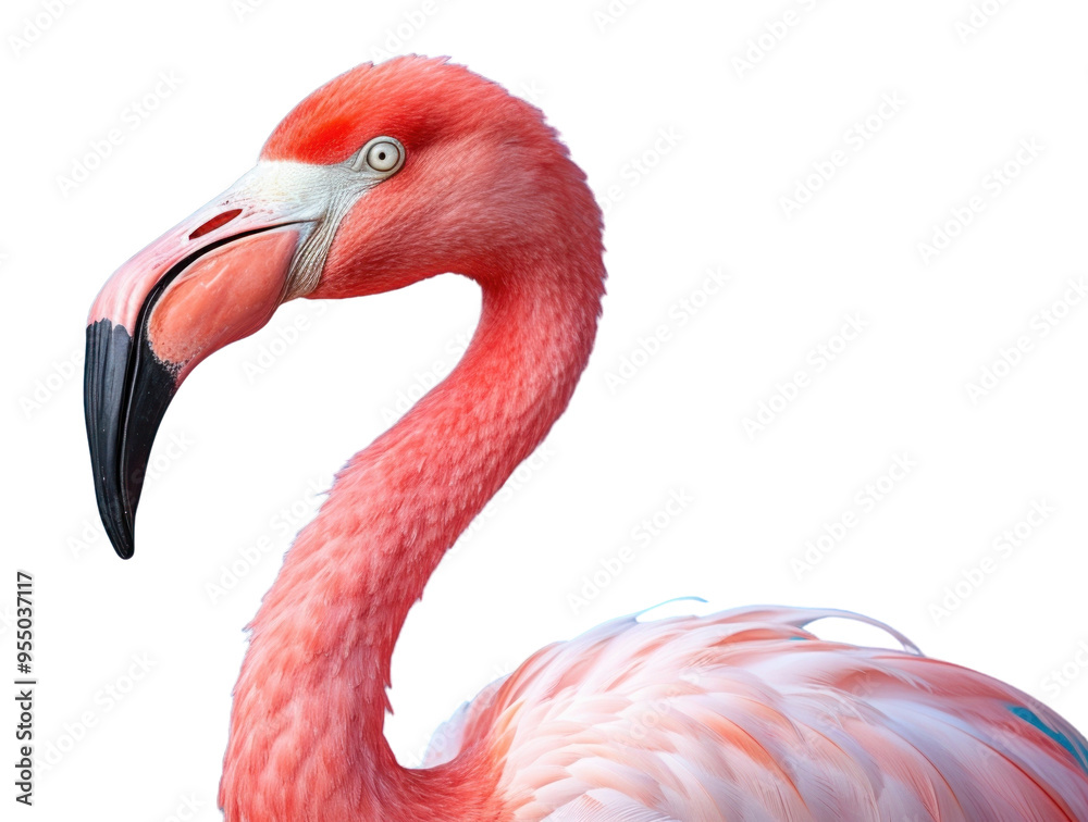 Obraz premium PNG Flamingo animal bird beak.