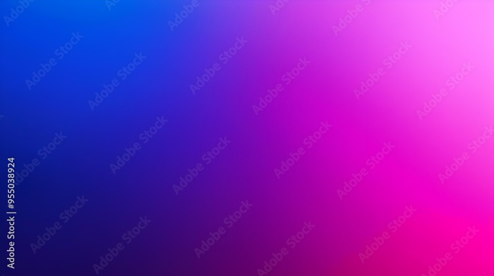 Vibrant Gradient Background with Transitioning Electric Blue and Deep Purple Tones
