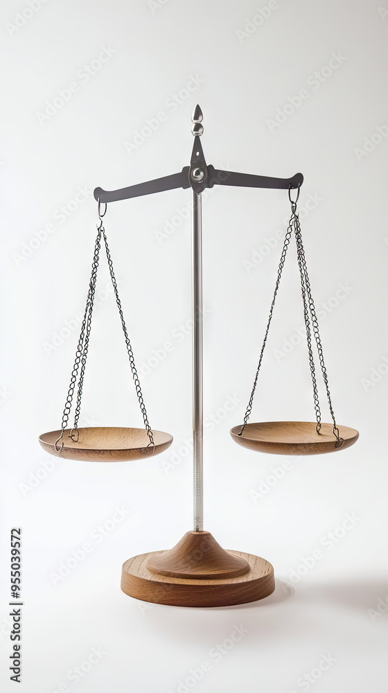 A Simple Illustration of Two Unequal Scales: A Visual Representation of Imbalance and Justice A Simple Illustration of Two Unequal Scales: A Visual Representation of Imbalance and Justice