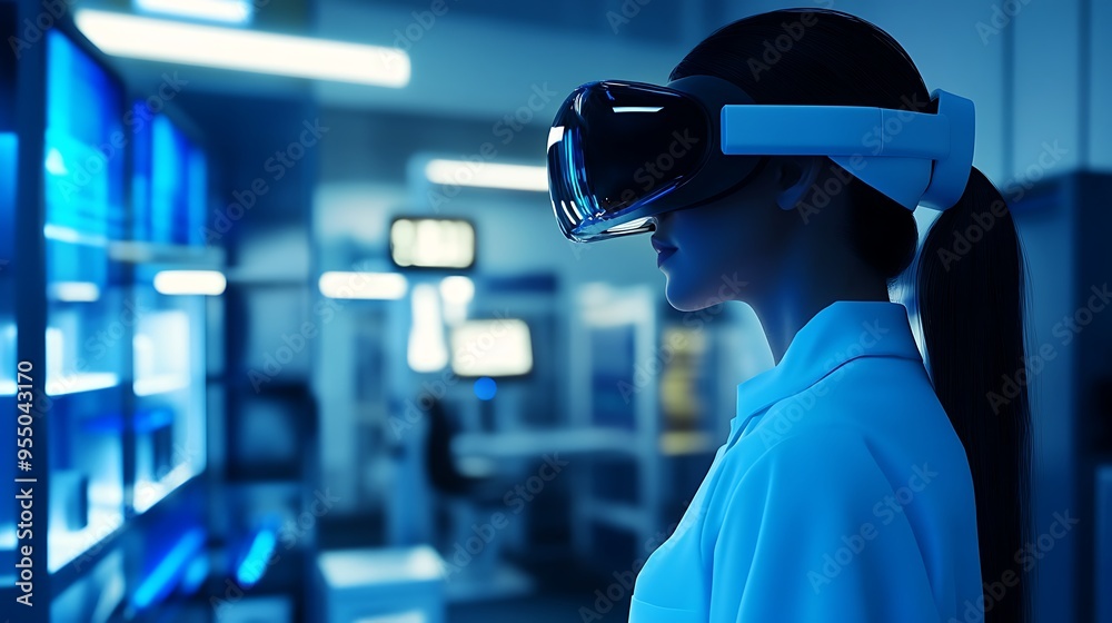 Futuristic virtual reality simulation featuring advanced AI and immersive environments
Futuristic virtual reality simulation featuring advanced AI and immersive environments