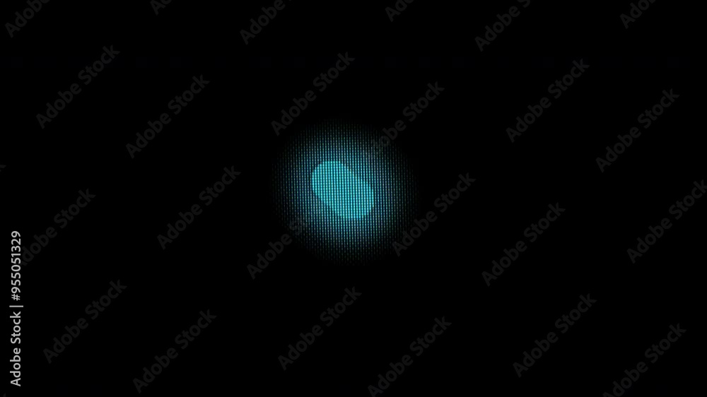 Pixelated Blue Loading Animation, featuring a grid-like texture forming a glowing circular shape, resembling a rotating worm to show loading progress. Pixelated Blue Loading Animation, featuring a grid-like texture forming a glowing circular shape, resembling a rotating worm to show loading progress.