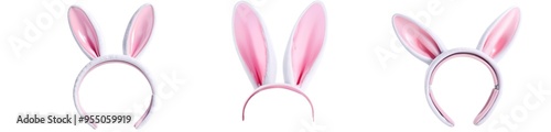 rabbit ear headband (PNG)