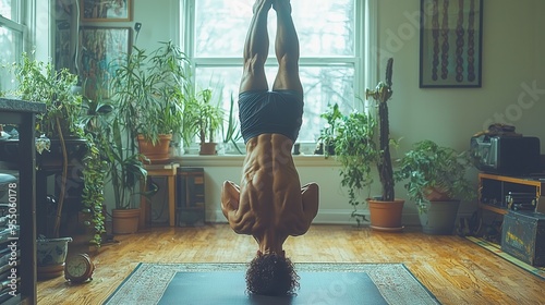 Home Workout - Intense Calisthenics Routine in Living Room photo