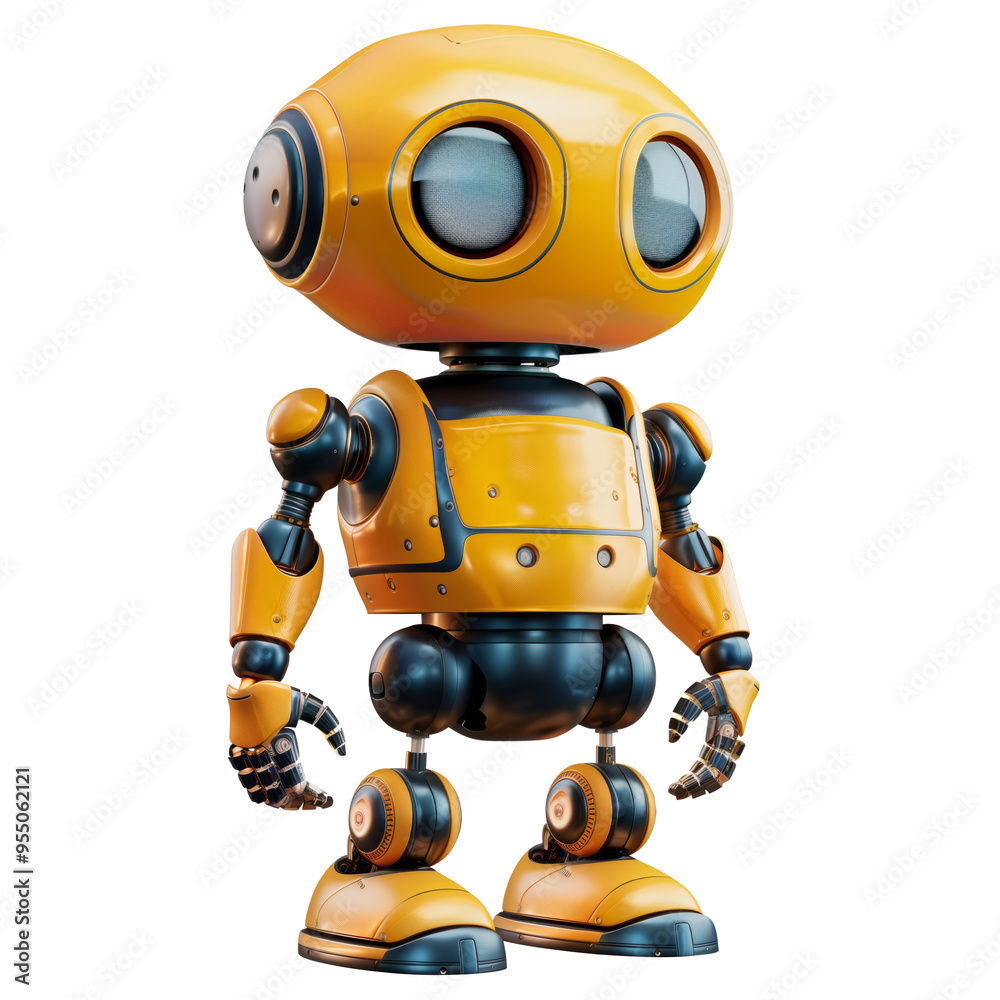 Robotic body scrub, on isolated transparent background Robotic body scrub, on isolated transparent background