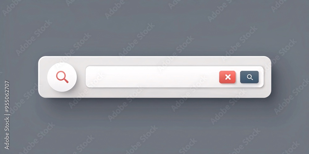 Modern Search Bar UI Element. Clean and minimalist search bar interface element. Perfect for website design, app development, or user interface mockups. Modern Search Bar UI Element. Clean and minimalist search bar interface element. Perfect for website design, app development, or user interface mockups.