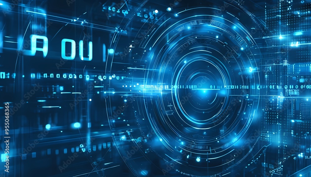 Abstract technology background Abstract technology background