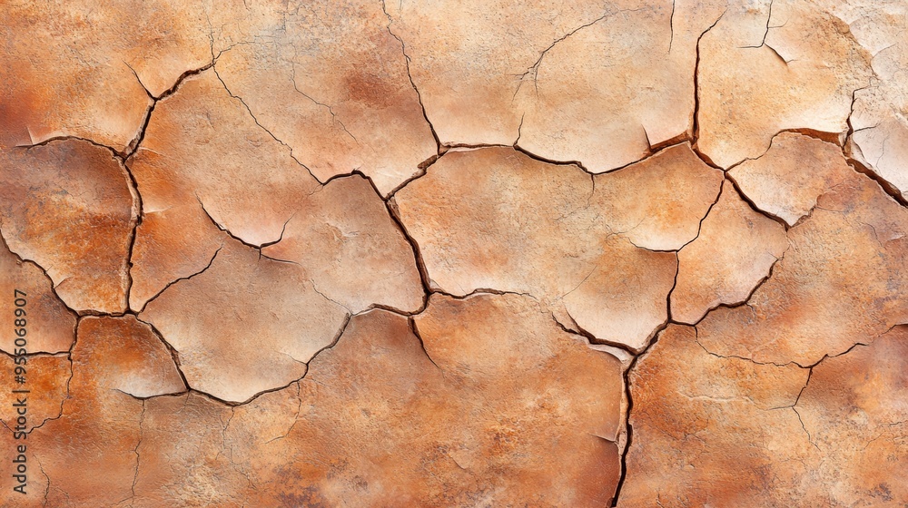 Close-up view of textured cracked earth showcasing intricate patterns and warm tones, ideal for backgrounds and natural themes. Close-up view of textured cracked earth showcasing intricate patterns and warm tones, ideal for backgrounds and natural themes.