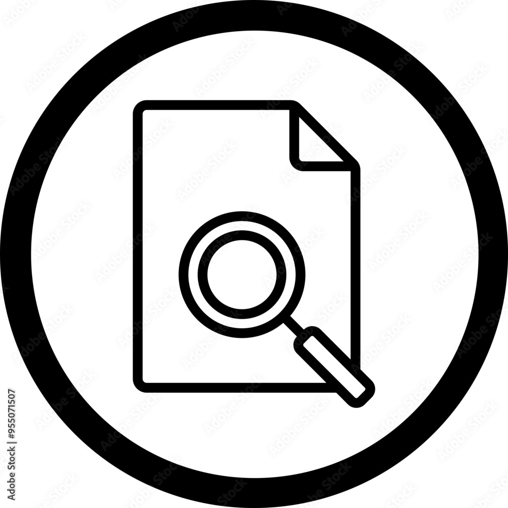 File Search Vector Icon Design File Search Vector Icon Design