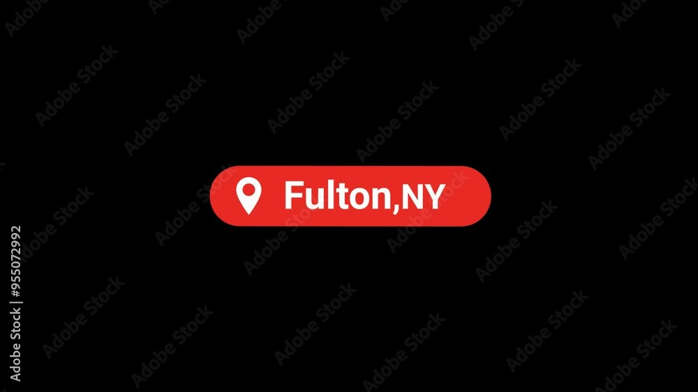 Fulton ny Location title Animation Fulton ny Location title Animation