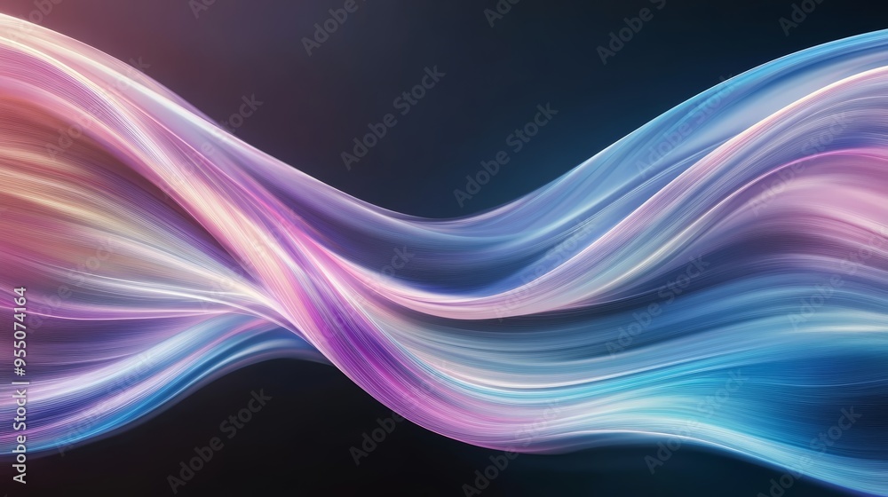 Vibrant abstract wave design with flowing lines in shades of blue, purple, and pink, perfect for background or artistic projects. Vibrant abstract wave design with flowing lines in shades of blue, purple, and pink, perfect for background or artistic projects.