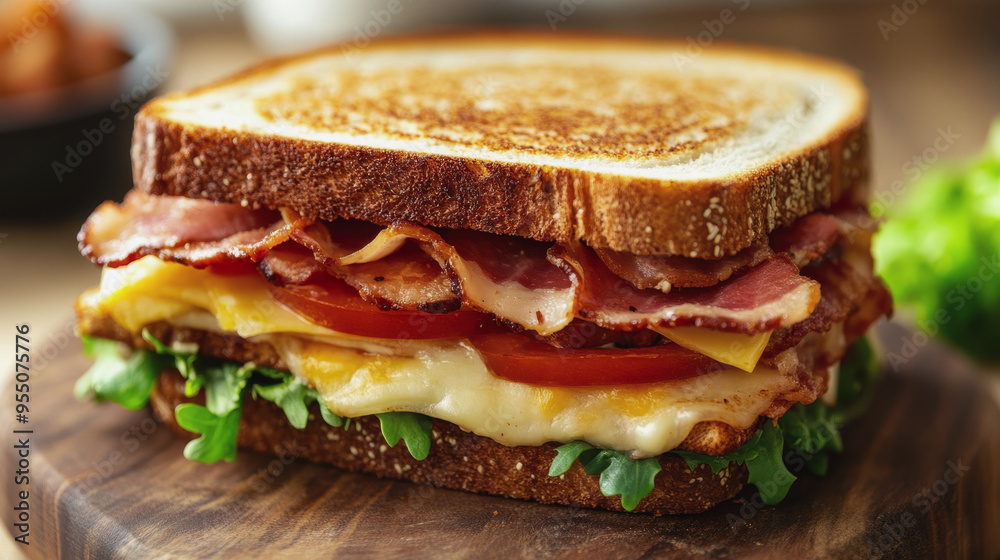 National Sandwich Day in the USA. juicy sandwich. a large sandwich National Sandwich Day in the USA. juicy sandwich. a large sandwich