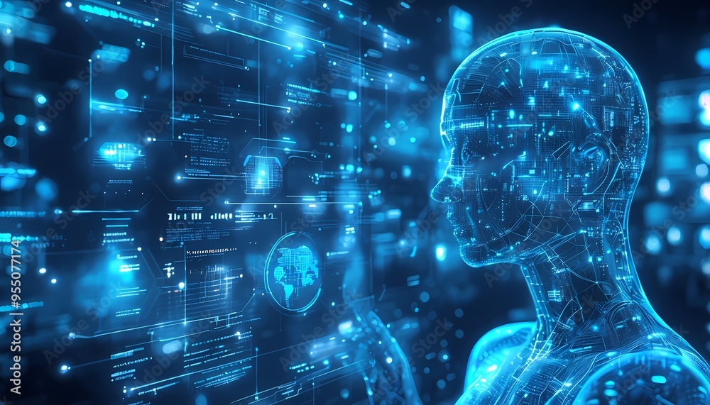 Abstract technology background Abstract technology background