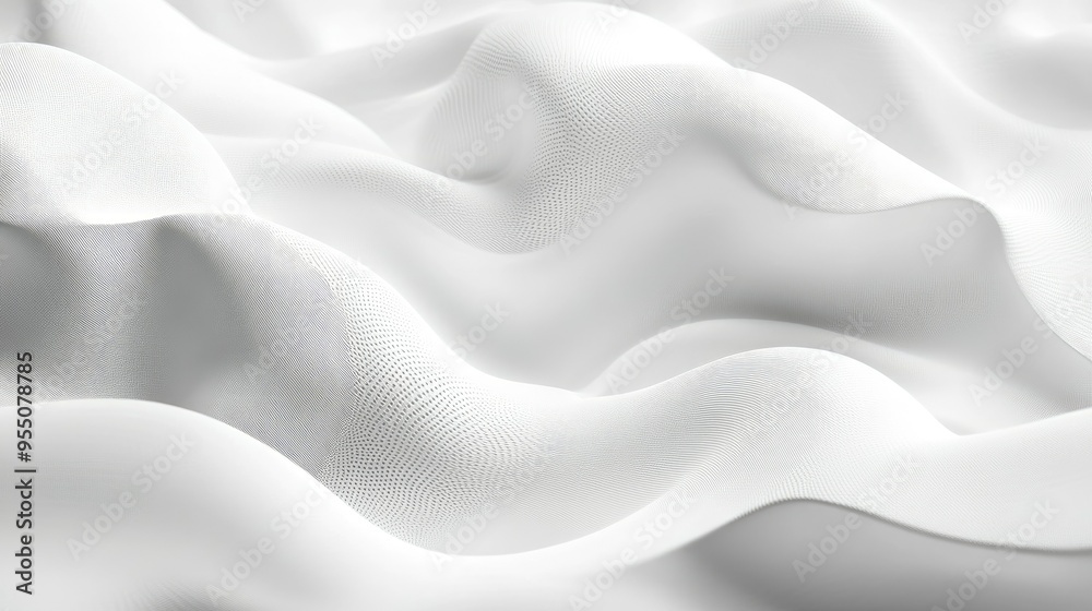 Fototapeta premium Minimalistic abstract white background with soft textures and subtle gradients.