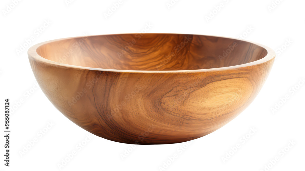 Wooden bowl with smooth finish and rich grain, perfect for serving or decoration. Wooden bowl with smooth finish and rich grain, perfect for serving or decoration.