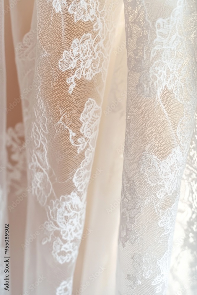 A soft gradient of champagne and ivory hues with subtle, intricate lace patterns gently woven into the backdrop.