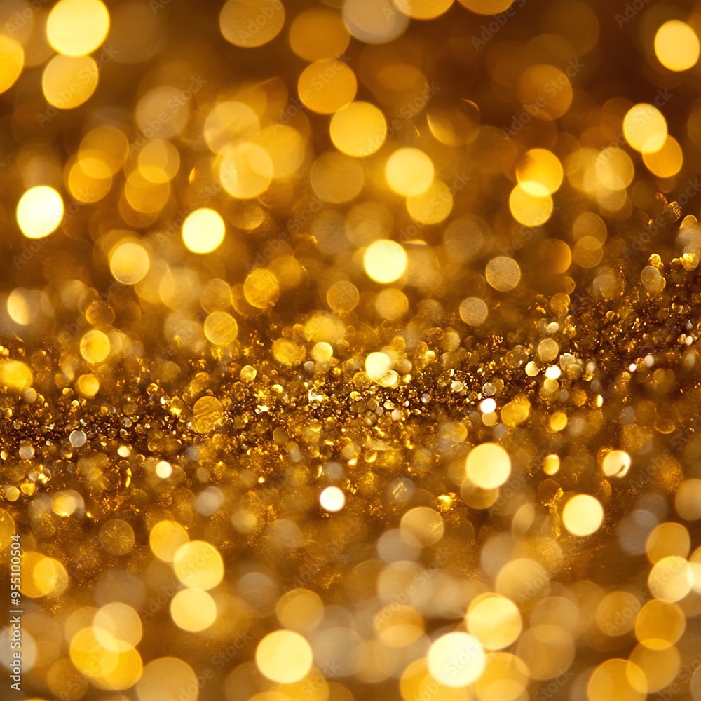 Background of golden sparkles Background of golden sparkles