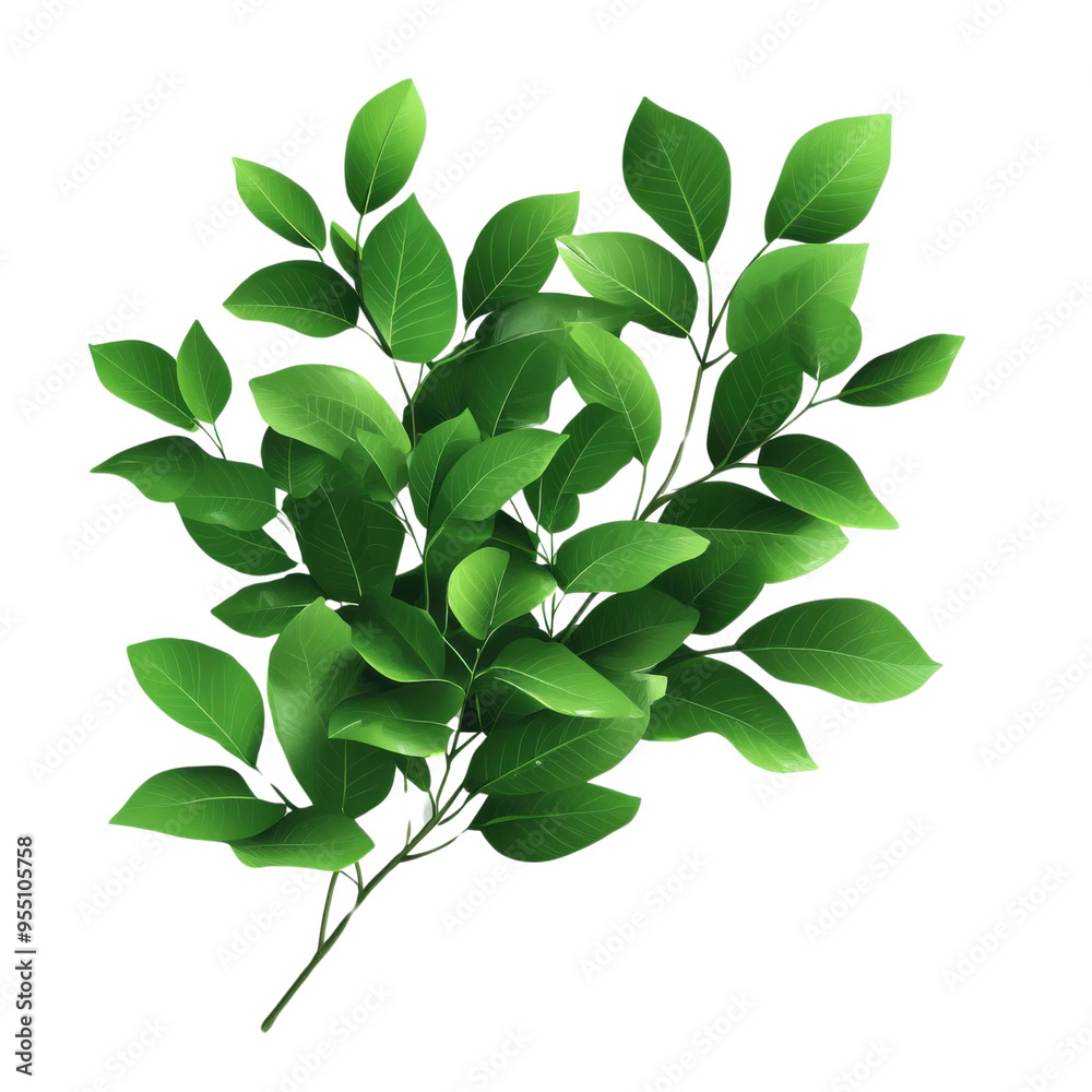 A vibrant green leaf branch, perfect for nature-themed designs and projects, symbolizing freshness and renewal. A vibrant green leaf branch, perfect for nature-themed designs and projects, symbolizing freshness and renewal.