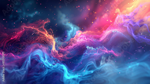 background with space