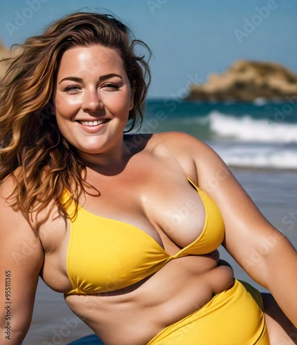 woman in bikini