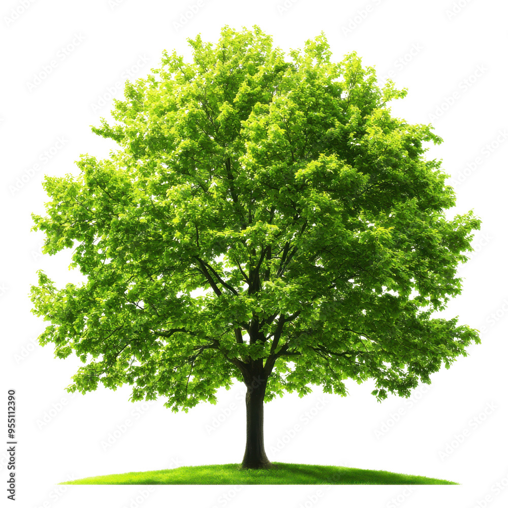 Lush green tree with abundant foliage, symbolizing nature's beauty and vitality. Perfect for environmental and outdoor themes. Lush green tree with abundant foliage, symbolizing nature's beauty and vitality. Perfect for environmental and outdoor themes.