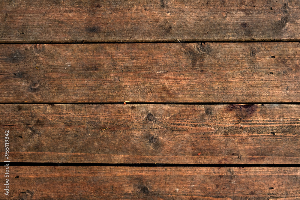 dark natural wood, abstract background. old plank texture