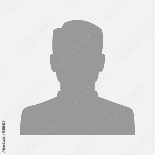 Vector flat illustration. Avatar, user profile, person icon, profile picture. Suitable for social media profiles, icons, screensavers and as a template.