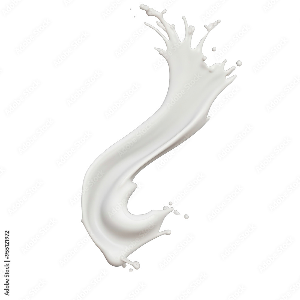 White milk splashes are suitable for product advertising, cosmetic packaging design, digital art projects, and website backgrounds White milk splashes are suitable for product advertising, cosmetic packaging design, digital art projects, and website backgrounds