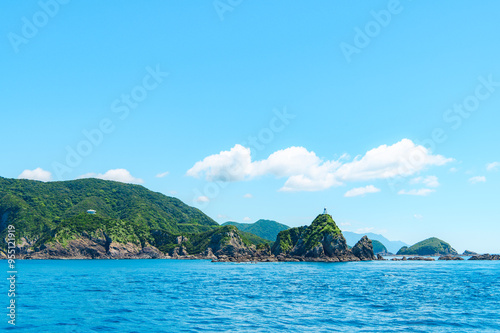 船から見える海の絶景