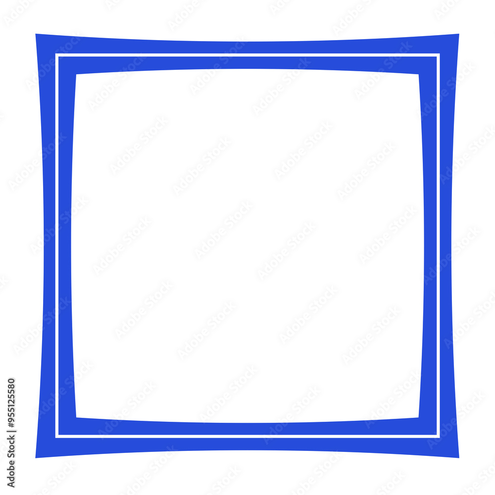 line square curve frame line square curve frame