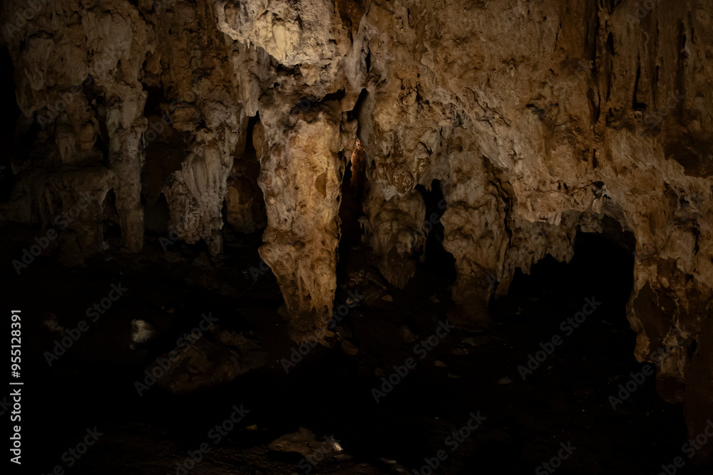 inside the Nerja caves in Malaga, Spain inside the Nerja caves in Malaga, Spain