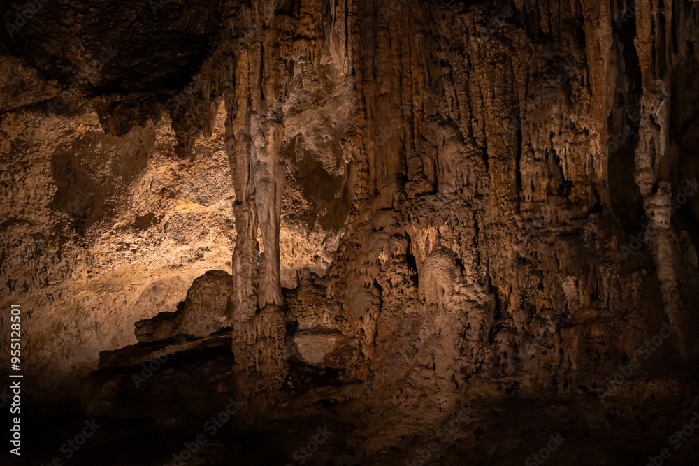 inside the Nerja caves in Malaga, Spain inside the Nerja caves in Malaga, Spain