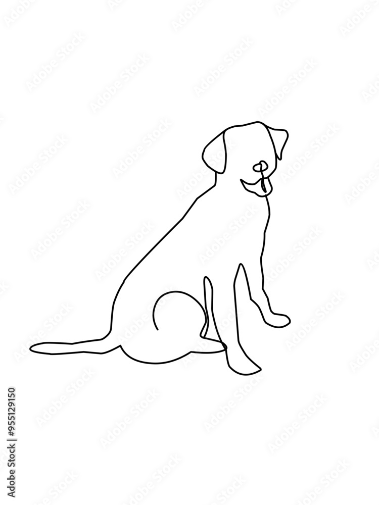 Dog Doodle Line Dog Doodle Line