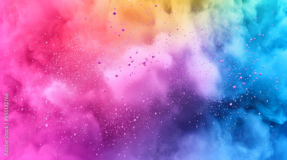 Color powder splash rainbow background paint holi smoke color. Color powder splash rainbow background paint holi smoke color.