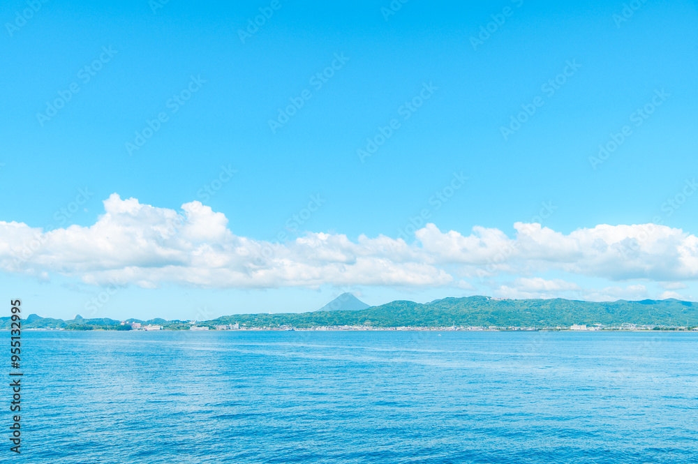 船から見える海の絶景 船から見える海の絶景