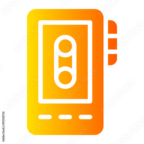 recorder gradient icon