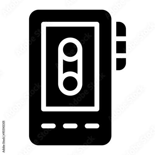 recorder glyph icon