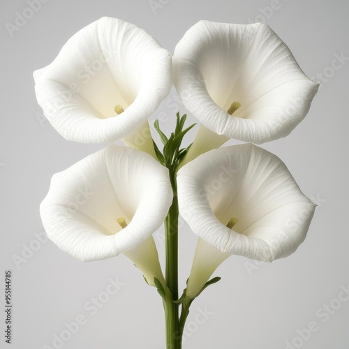 Detailed realistic HD of  angels trumpet in full bloom