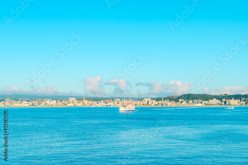 船から見える海の絶景