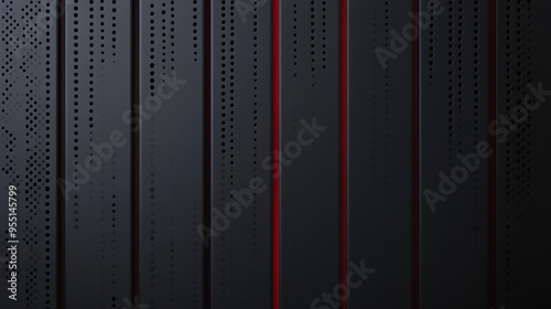 red and black background with stripes