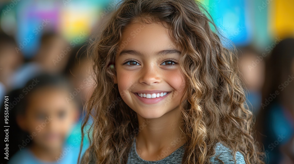 Welcoming New Student to Classroom - Teacher Introducing with Warmth and Smiles Welcoming New Student to Classroom - Teacher Introducing with Warmth and Smiles