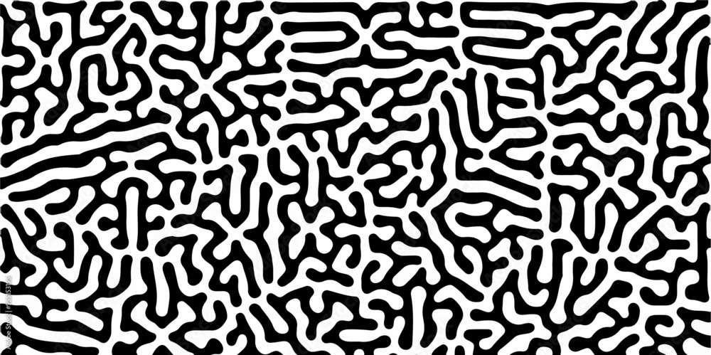 Abstract seamless turing pattern minimal organic geometric white background. black bold line abstract pattern Transparent monochrome striped texture, seamless pattern, modern stylish texture. Abstract seamless turing pattern minimal organic geometric white background. black bold line abstract pattern Transparent monochrome striped texture, seamless pattern, modern stylish texture.