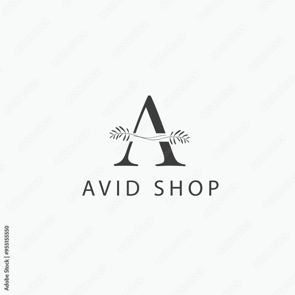 A Letter Logo With A Creative Floral Concept For Company Business Beauty Real Estate Premium Vector vectors A Letter Logo With A Creative Floral Concept For Company Business Beauty Real Estate Premium Vector vectors