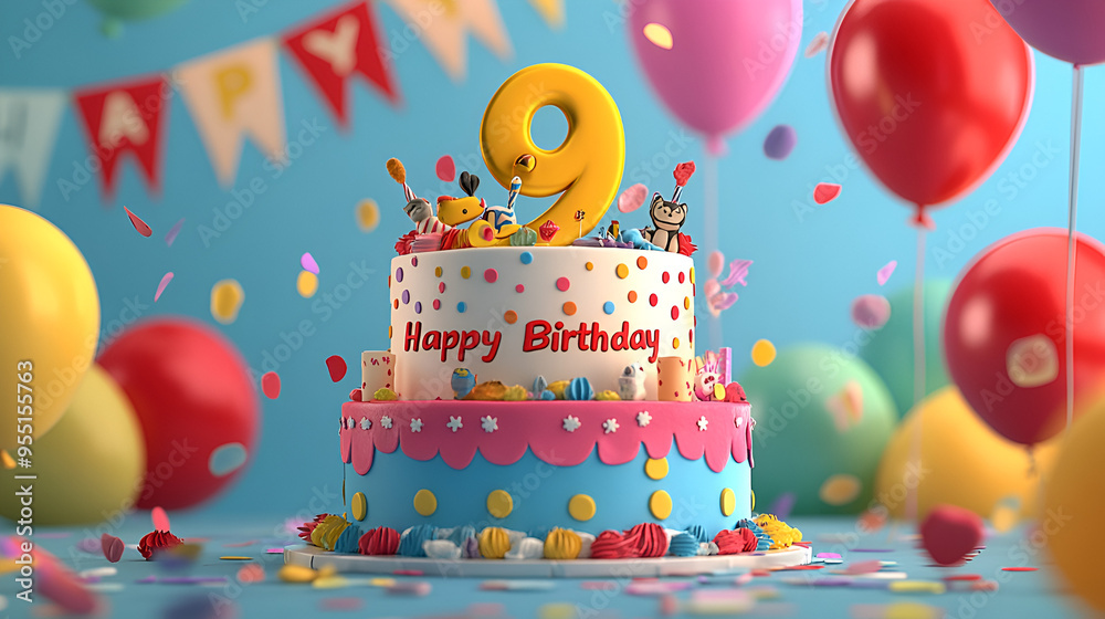 Happy 9th Birthday Happy 9th Birthday