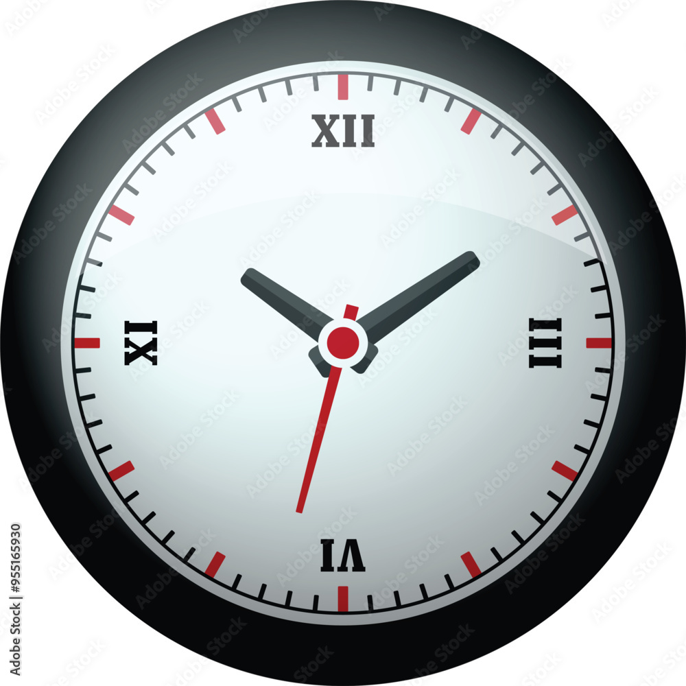 Wall clock image icon vector design Wall clock image icon vector design