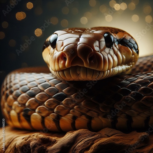 189 Snakes Venomous snakes like cobras or pythons can pose a thr photo