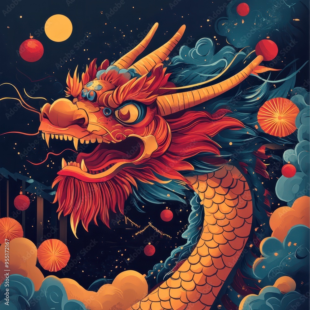 2024 Happy New Year Dragon Year illustration --v 6.1 Job ID: dee34cda-9715-4c19-a49e-3986486dfcd9 2024 Happy New Year Dragon Year illustration --v 6.1 Job ID: dee34cda-9715-4c19-a49e-3986486dfcd9