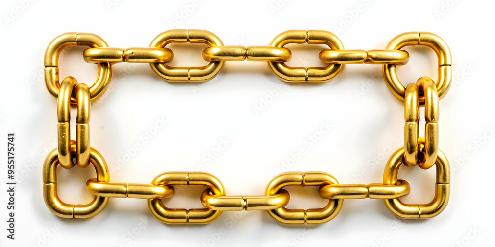 3D Blockchain and Dollar Path Frame - Futuristic Finance Concept with Secure Transactions, White Background 3D Blockchain and Dollar Path Frame - Futuristic Finance Concept with Secure Transactions, White Background